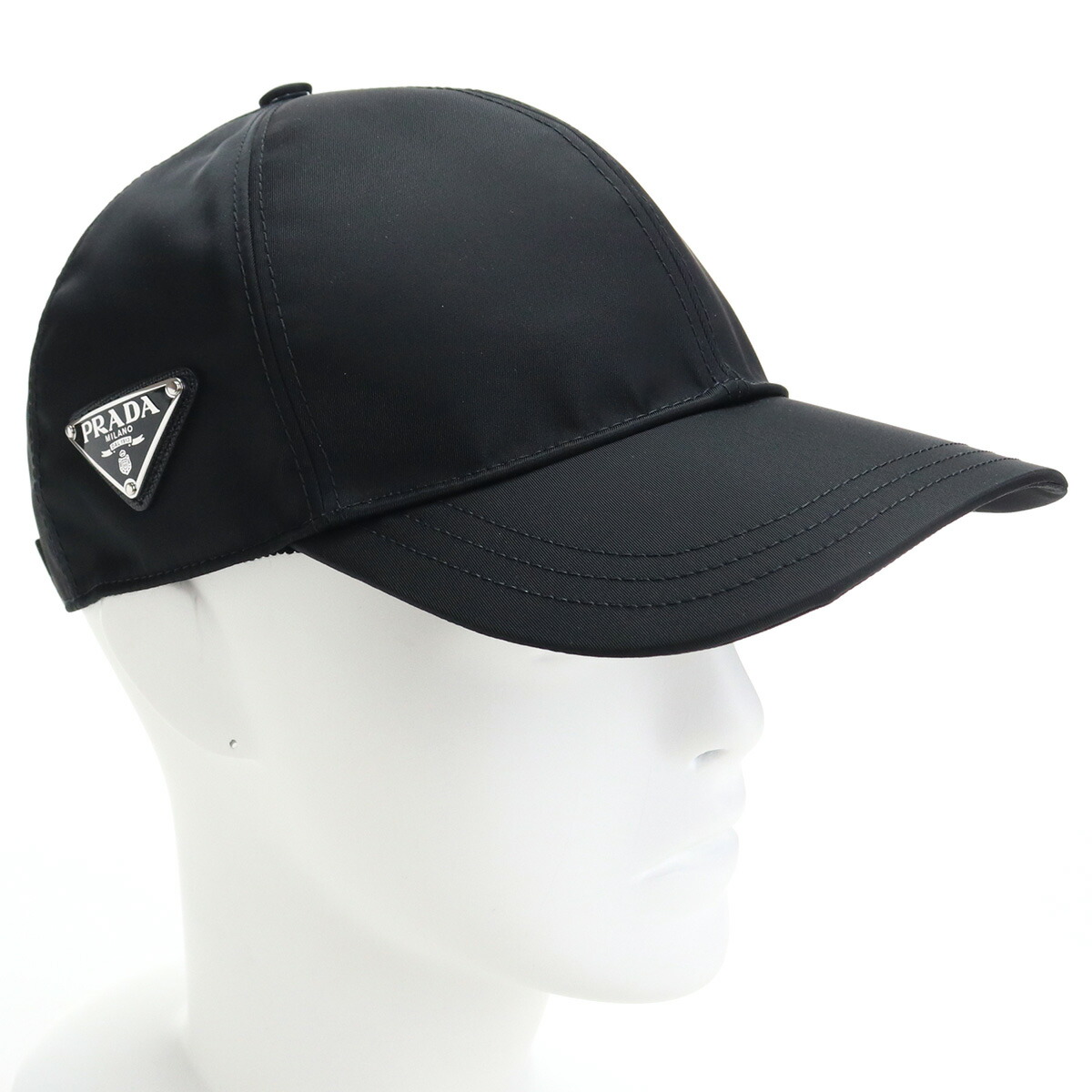 プラダ PRADA ユニセックス－帽子類 ブランドキャップ ブランドロゴ 1HC274 2DMI F0002 ブラック